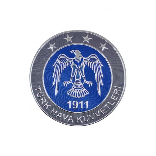  "Türk Hava kuvvetleri " patch Arma 9.5 cm 3d, Yeni Model Tip Cırtlı,