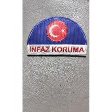 ''infaz Koruma'' Ceza ve Tevkifevleri Arması 3D Plastik, 2025 Yeni Tip, Cırtlı,