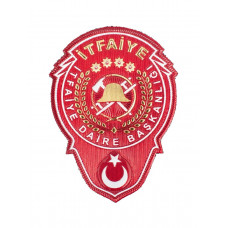  Itfaiye Göğüs Arması 3 Boyutlu Yeni Nesil Plastik, Yeni Model Tip, Standart Ölçü, 1.sınıf Kaliteli