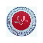 Diyanet Işler Başkanlığı Gögüs Arması 7 cm 3D Plastik Tpu, Yeni Tip, Cırtlı , 1.sınıf Kalite