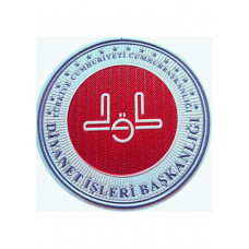 Diyanet Işler Başkanlığı Gögüs Arması 7 cm 3D Plastik Tpu, Yeni Tip, Cırtlı , 1.sınıf Kalite