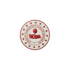 Iç Işler Bakanlığı Gögüs Arması 7 cm 3D Plastik Tpu, Yeni Tip, Cırtlı, Standart Ölçü, 1.sınıf Kalite