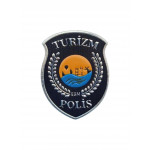  Turizm Polis Arması 3d, 2025 Yeni Model Tip Cırtlı, Standart Ölçü, 1.sınıf Kalite