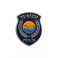  Turizm Polis Arması 3d, 2025 Yeni Model Tip Cırtlı, Standart Ölçü, 1.sınıf Kalite