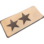 Çukurova Ütü Bizon Derisi, Subay Üsteğmen 4 cm x 9 cm Compat Peç