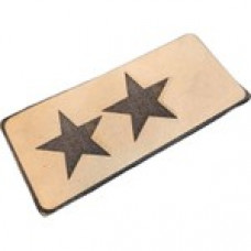 Çukurova Ütü Bizon Derisi, Subay Üsteğmen 4 cm x 9 cm Compat Peç