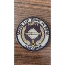 Çukurova Ütü Jandarma Mayın Eyp Tespit ve Imha Meti 8 cm Nakış Patch Peç