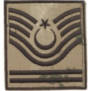 Çöl Desenli Jandarma Astsubay Başçavuş Nakış 1 Çift