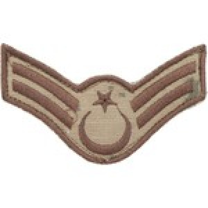Çukurova Ütü Çöl Desenli Jandarma Astsubay Çavuş Nakış 1 Çift Kamuflaj Rütbe