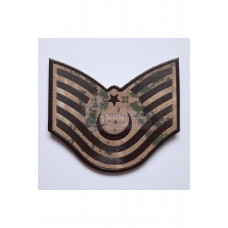  Kamuflaj Jandarma Astsubay Kıdemli Üst Çavuş 3D Plastik TPU Rütbe, Bir Çift, Yeni Tip, Cırtlı