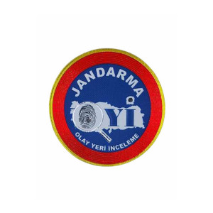  Jandarma Olay Yeri 3d Arması, 2025 Yeni Model Cırtlı, Standart Ölçü, 1.sınıf Plastik Ultra Kaliteli