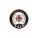 Ankara Arması 3D, 2025 Yeni Tip, Cırtlı, Standart Ölçü, 1.sınıf Kalite