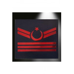   MinyatürJandarma Asayiş Uzman Çavuş 3 Kademeli 3d Rütbesi, Çift, 2025 Yeni Tip, Cırtlı