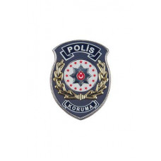 EGM Polis Arması 3d, 2025 Yeni Model Tip Cırtlı, Standart Ölçü, 1.sınıf Kalite