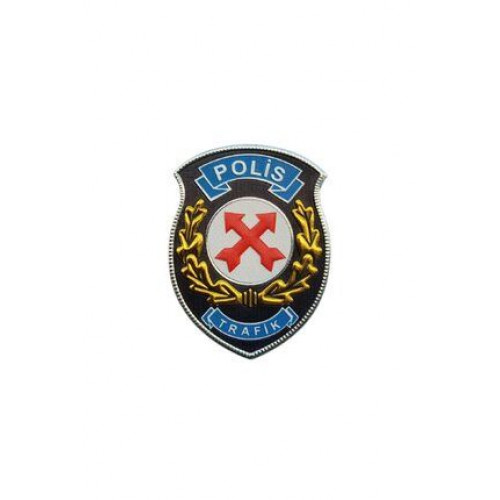  Trafik Polis Arması 3d, 2025 Yeni Model Tip Cırtlı, Standart Ölçü, 1.sınıf Kalite