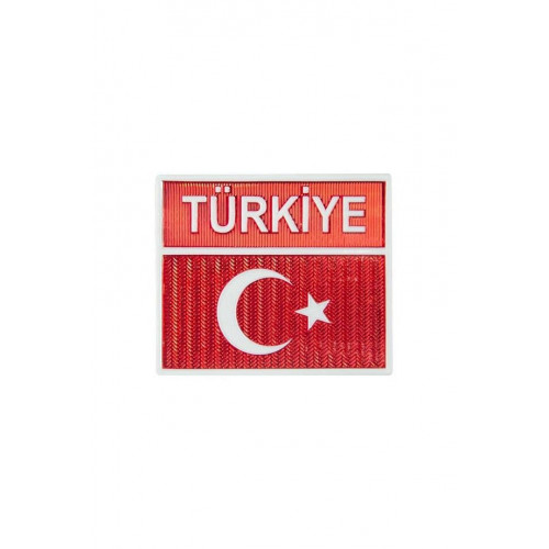 Türkiye Türk Bayrağı 3D, 2025 Yeni Tip, Cırtlı, Standart Ölçü, 1.sınıf Kalite
