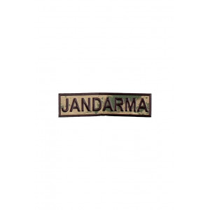 ''Jandarma'' Gögüs Yazısı Kamuflaj 3d, 2025 Yeni Tip, Cırtlı, Standart Ölçü, 1.sınıf Kalite