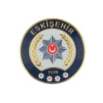  ESKİŞEHİR P o l i s Kol Arması 3D Plastik TPU, Yeni Tip, Cırtlı, Standart Ölçü, 1.sınıf Kalite