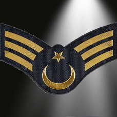  Minyatür JANDARMA Asayiş Astsubay Kıdemli Çavuş 3d Arması, 2025 Yeni Tip Cırtlı, Standart Ölçü, 1.sınıf