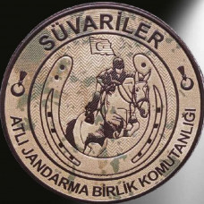 Jandarma Süvariler Kamuflaj 3D ARMASI, Yeni Tip Cırtlı, standart Ölçü, Plastik